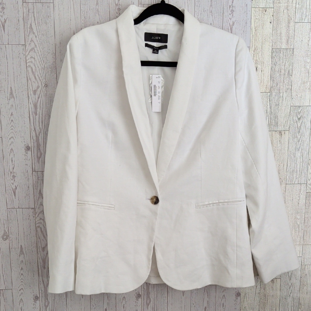 J. Crew Parke Women's Single-Button Shawl Collar Blazer